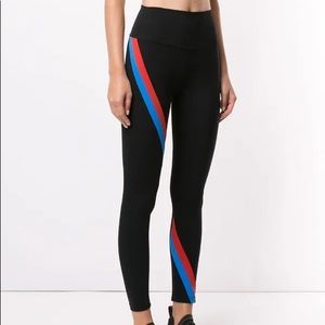 Splits59 Black Bella 7/8 Striped Leggings